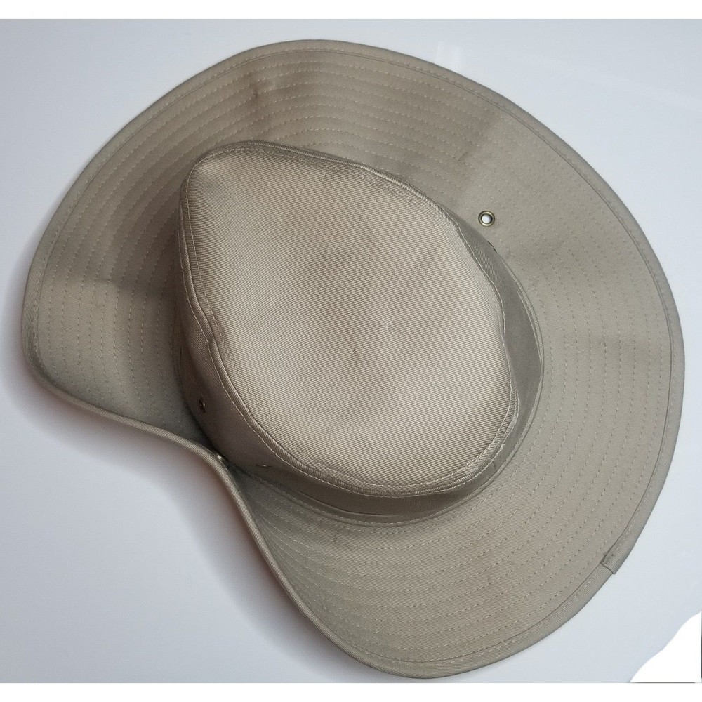 Disney Parks Safari Garden Tan Khaki Hat Side Snap Youth Medium Kids